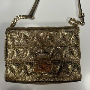 Michael Kors gold purse